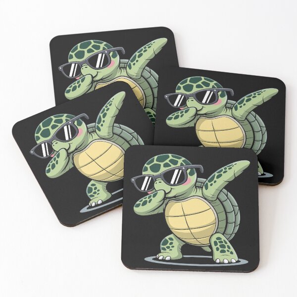 Item preview, Cute Dabbing Sea Turtle Gift idea for World Oceans Day Long designed and sold by Voidbinder.