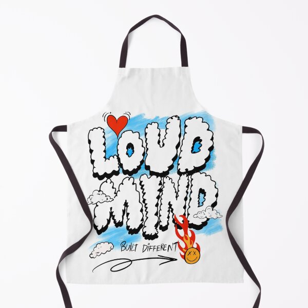 Item preview, Y2K Aesthetic Loud Mind - Built Different Streetwear Style designed and sold by atshirtdesigner.