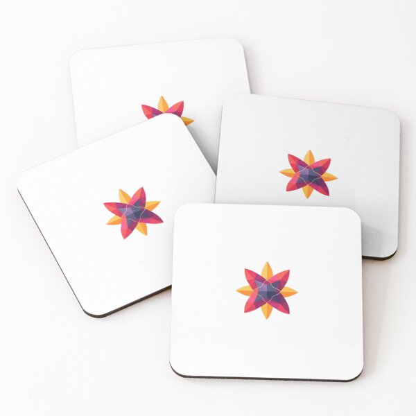 Item preview, Minimal Geometric Star Flower designed and sold by RED-MOUSE.