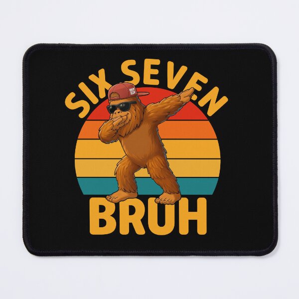 Item preview, Funny Bigfoot Dabbing Meme – Six Seven Bruh 67 6 7 Shirt designed and sold by LashondaGreen89.
