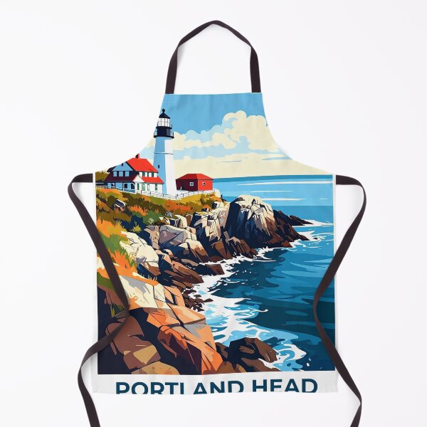Item preview, Portland Head Miane Light Poster designed and sold by TulipaGraphics.
