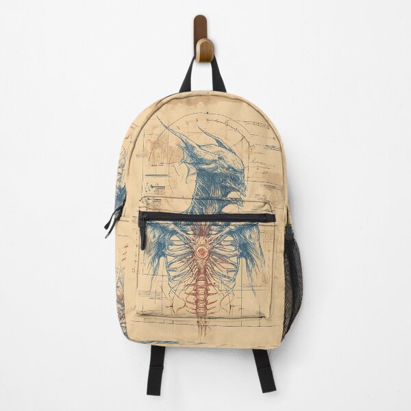 Item preview, Scientific Alien Anatomy Sci-Fi Diagram designed and sold by bapupa.