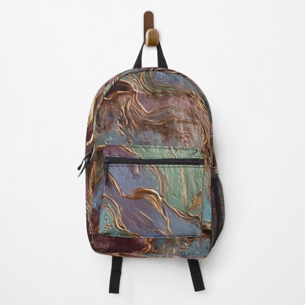 Item preview, Golden Currents – Abstract Fluid Art with Metallic Gold Flow designed and sold by Pixel flow studio.
