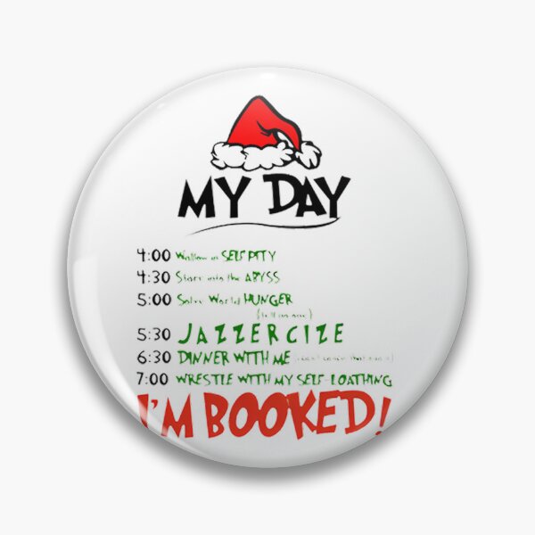 Item preview, Funny Christmas Xmas My Day I'm Booked  designed and sold by felswfmcluensi.