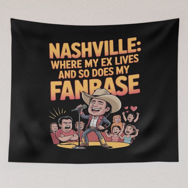 Item preview, Nashville music city - funny country lyrics - southern humor shirt - banjo joke - twang life - country music meme - small town funny - southern sayings - honky tonk life - bar fight shirt – country designed and sold by JansenGS.