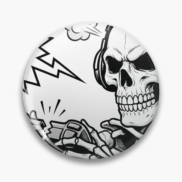 Item preview, I Am Calm - Gamer Rage Skeleton designed and sold by WojcikDesigners.