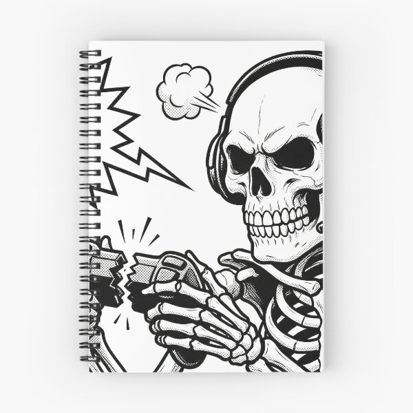 Item preview, I Am Calm - Gamer Rage Skeleton designed and sold by WojcikDesigners.