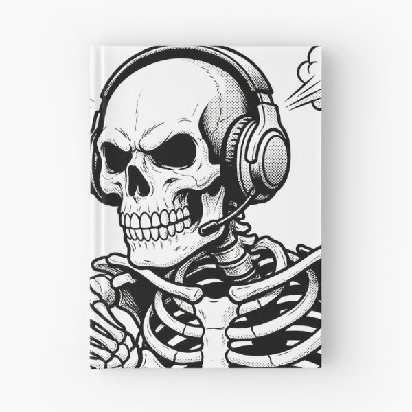 Item preview, I Am Calm - Gamer Rage Skeleton designed and sold by WojcikDesigners.
