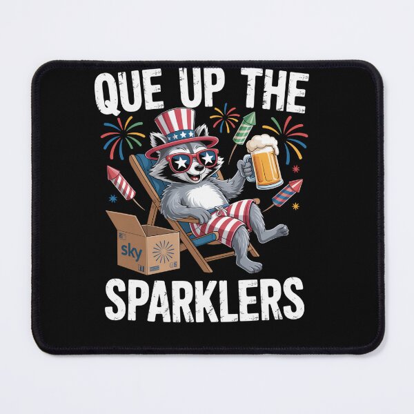 Item preview, 4Th Of July Patriotic Racoon designed and sold by johnertullio.