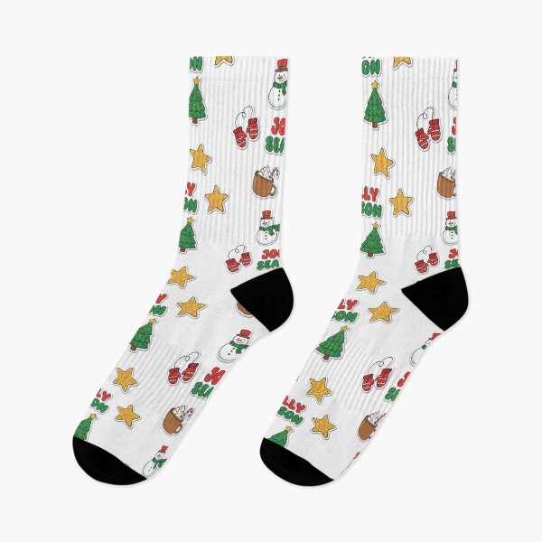 Item preview, Jolly Season Christmas Sticker Set designed and sold by graphicnew.