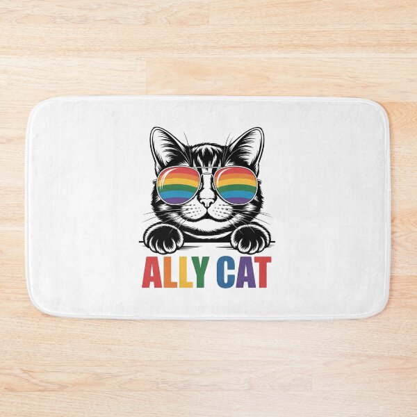 Item preview, Ally Cat Rainbow Gay Pride Lgbt designed and sold by Elenasriveras.