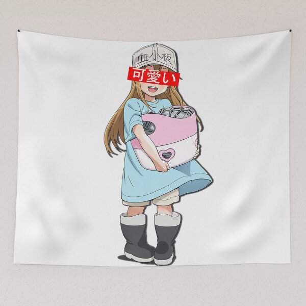 Item preview, Cells at work Hataraku Saibou Platelet chan sticker designed and sold by LilSugoi.