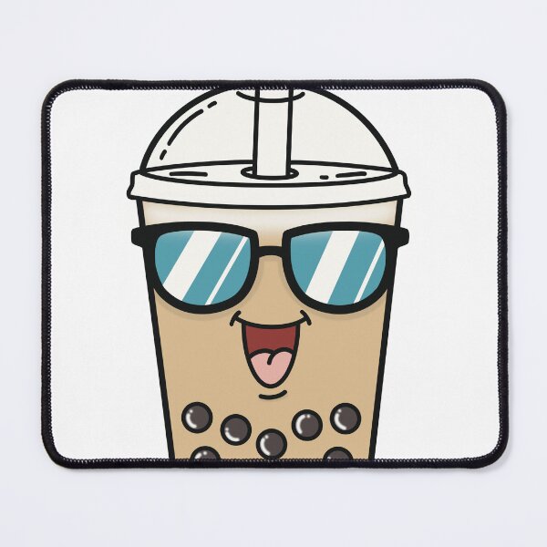 Item preview, Cool bubble milk tea Face Meme Wearing Sunglasses designed and sold by holywarter.
