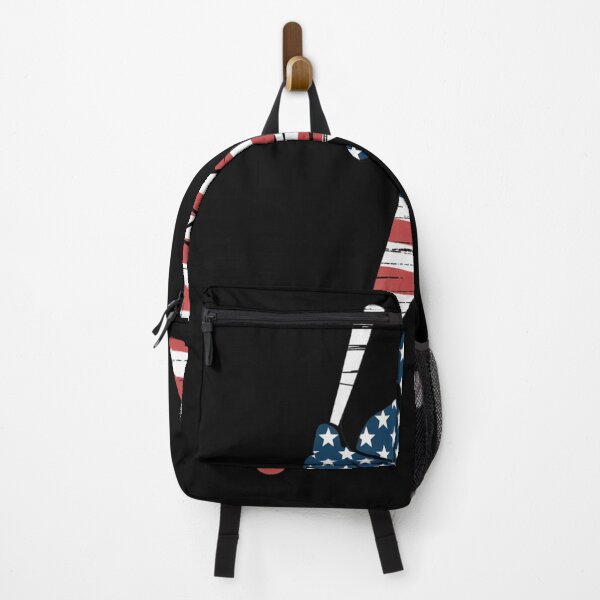 Item preview, American Baseball Player Batter With United States Flag USA designed and sold by orlodrake.