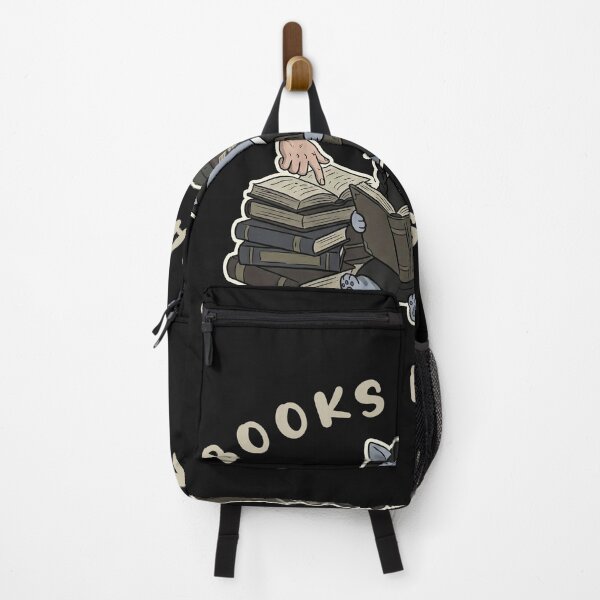 Item preview, Books Because Murder Is Wrong - Funny Goth Cat Reader Art designed and sold by AdyKurniawan.