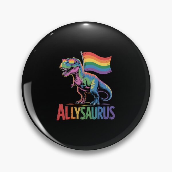 Item preview, Allysaurus Ally Lgbtq Pride Dinosaur designed and sold by Elenasriveras.