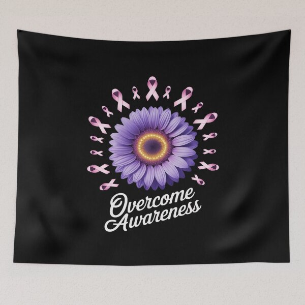 Item preview, Sunflower Overdose Awareness Support Purple End Addiction  designed and sold by CombatTask.