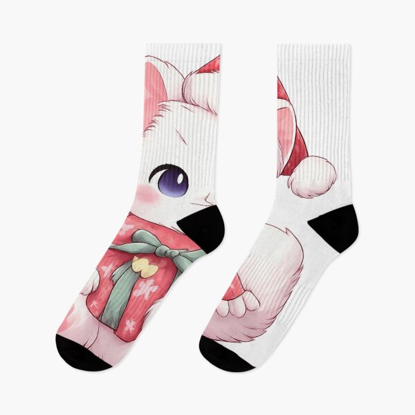 Item preview, Kawaii Christmas Cat – Cute Cozy Holiday Kitten designed and sold by kimkosovo.