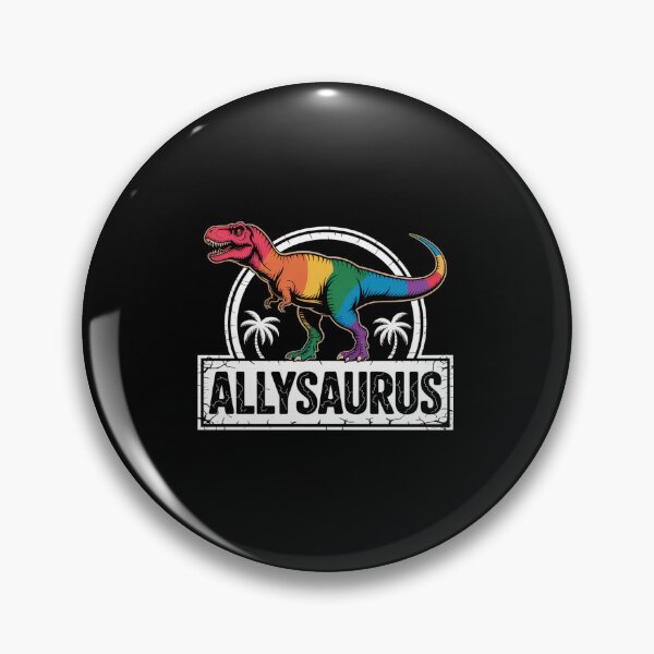 Item preview, Allysaurus Lgbtq Ally Dinosaur Rainbow Gay Pride  designed and sold by Elenasriveras.