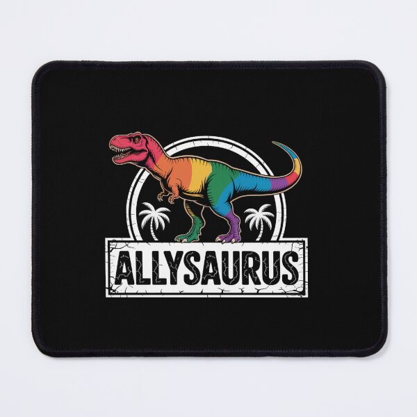 Item preview, Allysaurus Lgbtq Ally Dinosaur Rainbow Gay Pride  designed and sold by Elenasriveras.
