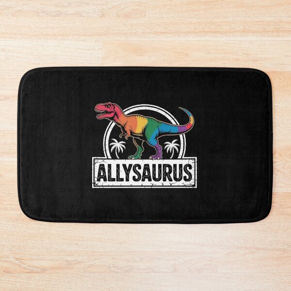 Item preview, Allysaurus Lgbtq Ally Dinosaur Rainbow Gay Pride  designed and sold by Elenasriveras.
