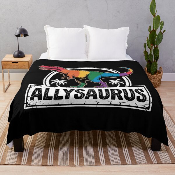 Item preview, Allysaurus Lgbtq Ally Dinosaur Rainbow Gay Pride  designed and sold by Elenasriveras.