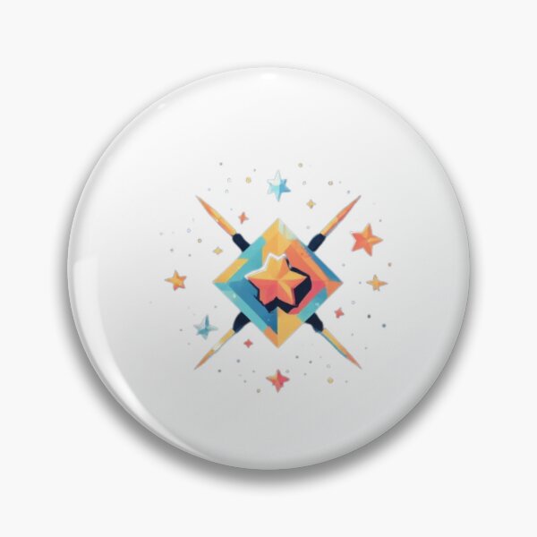Item preview, Geometric Star Signal Emblem designed and sold by RED-MOUSE.