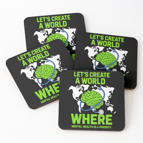 Item preview, Let's Create A World Where Mental Health Is A Priority designed and sold by Lucaseinar.