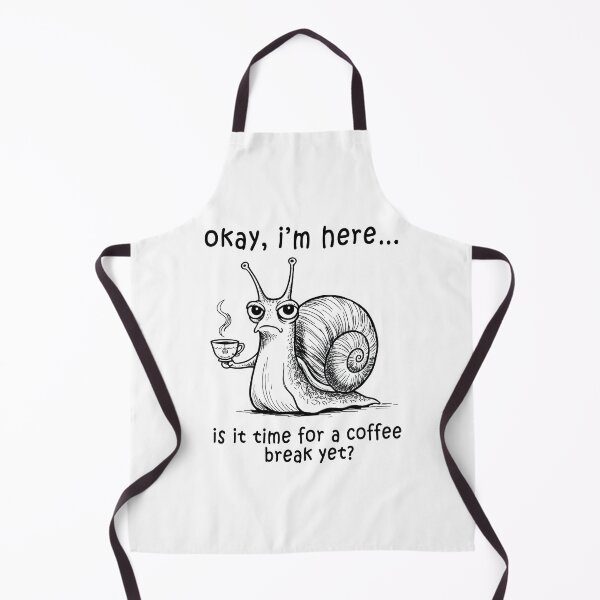 Item preview, Okay, I’m here… is it time for a coffee break yet? designed and sold by Senkov.