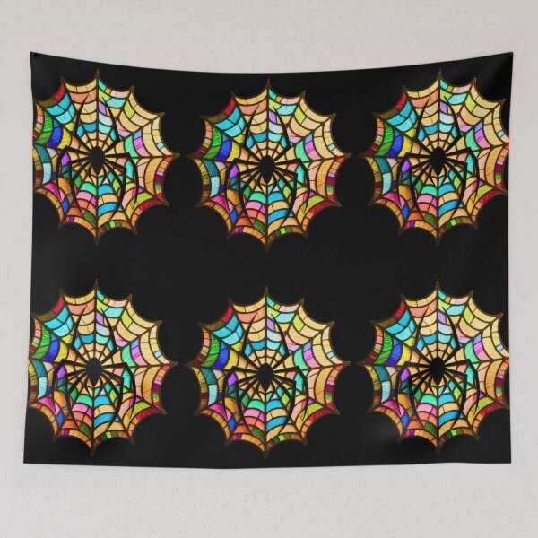 Item preview, Spider web of coloured glass designed and sold by Avalon Art.