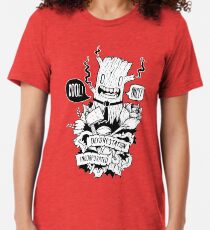 Doodleart - Deforestation Incorporated Tri-blend T-Shirt