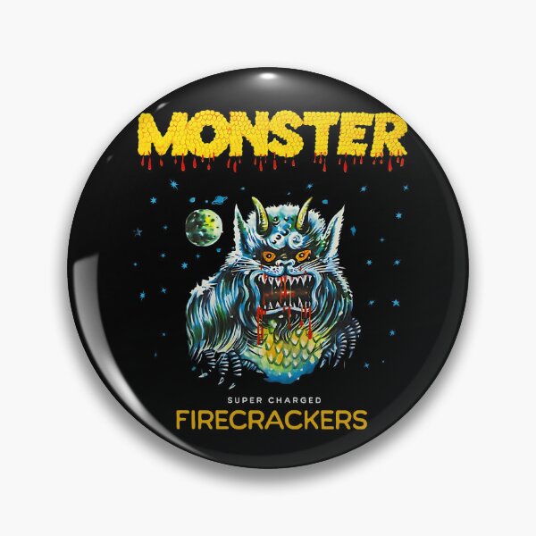 Item preview, Monster Super Charged Firecrackers designed and sold by Corinne Alexa Jackson.