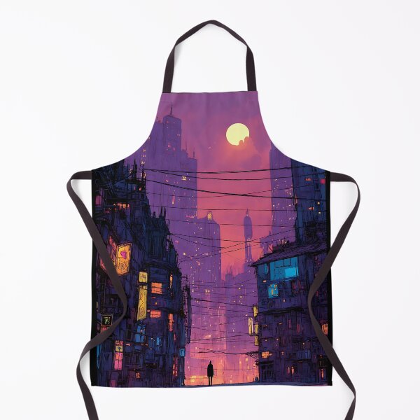 Item preview, Urban Cyberpunk Cityscape Sci-Fi Skyline designed and sold by bapupa.