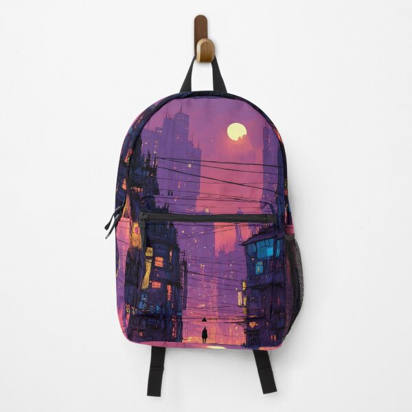 Item preview, Urban Cyberpunk Cityscape Sci-Fi Skyline designed and sold by bapupa.