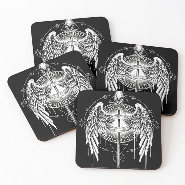 Item preview, The Ring Fellowship Art designed and sold by Apocalyptik Designs .