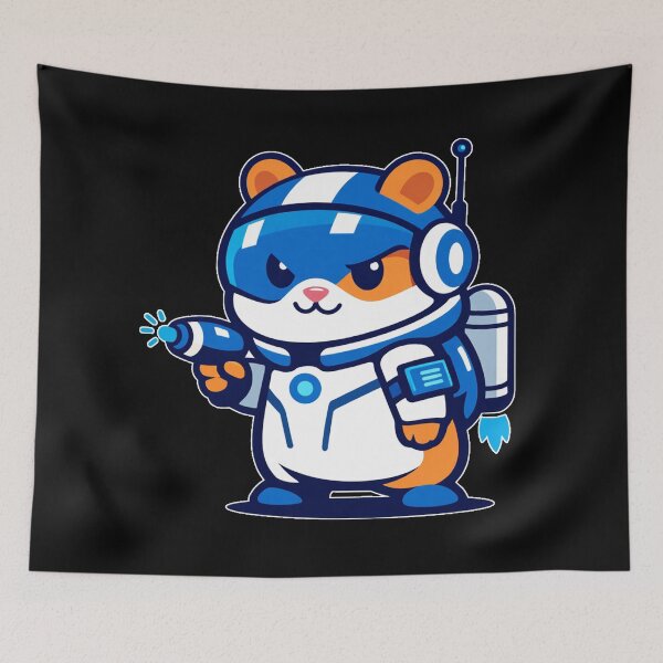 Item preview, AstroHam - Hamster From The Future designed and sold by DavdPrt.