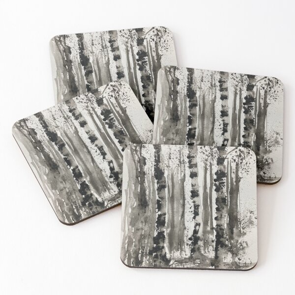 Item preview, Silver Birch Trees  designed and sold by Robert Petcher Art.