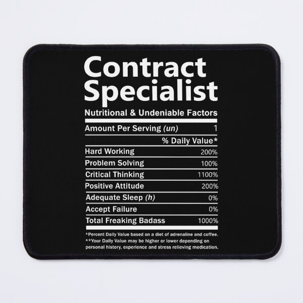 Item preview, Contract Specialist designed and sold by ginawilliams39.