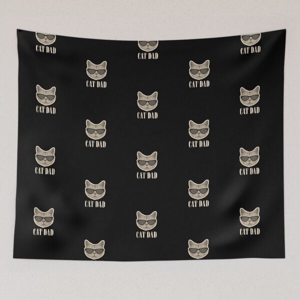Item preview, Cat Dad Retro Style designed and sold by monika-arthing.