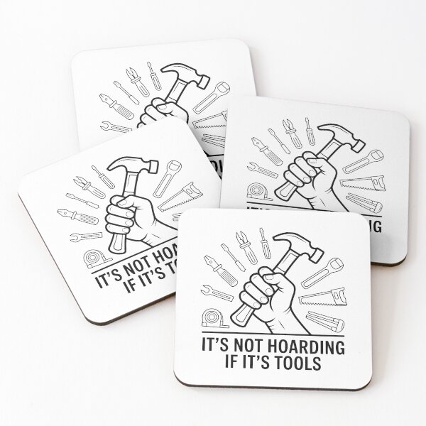 Item preview, One More Tool Line Art – Carpenter Handyman DIY Tools Lover Humor Design designed and sold by WSPrintCrafter.