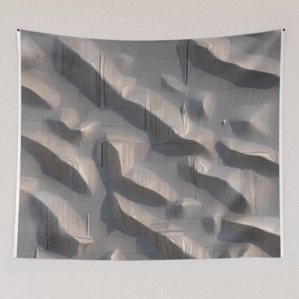 Item preview, Wavy Sand Bands Layer Motif  (image size 7840x11680) designed and sold by Digital-Davinci.