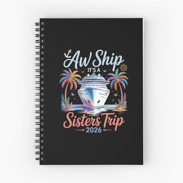 Item preview, Aw Ship It'S A Sisters Trip 2026 Vacation Matching Cruise  designed and sold by Elenasriveras.