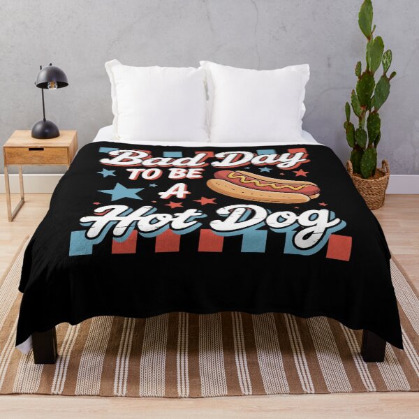Item preview, Bad Day To Be A Hot Dog 4Th Of July designed and sold by Elenasriveras.