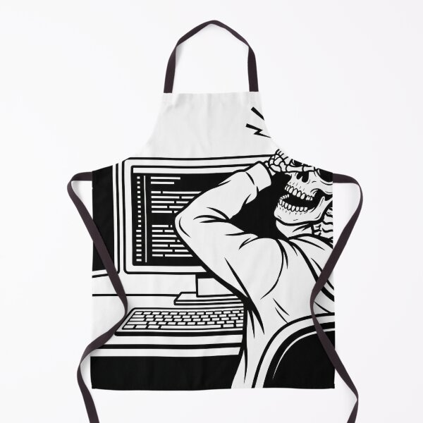Item preview, 0 Errors 999 Warnings - Programmer Skeleton designed and sold by WojcikDesigners.