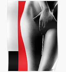 Mondrian Nude Poster