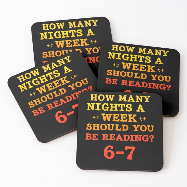 Item preview, How Many Nights A Week Should You Be Reading Funny Equation designed and sold by HumansStuck12.