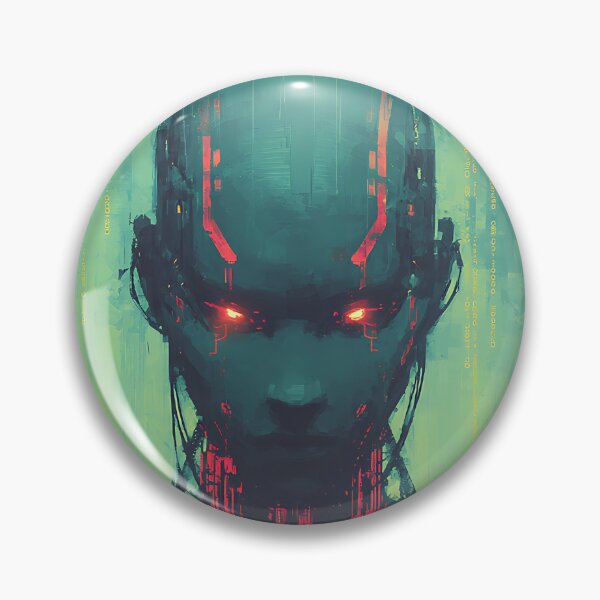Item preview, Cybernetic Futuristic AI Digital Machine designed and sold by bapupa.