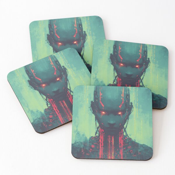 Item preview, Cybernetic Futuristic AI Digital Machine designed and sold by bapupa.