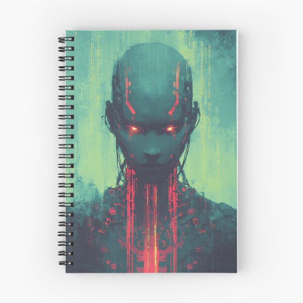 Item preview, Cybernetic Futuristic AI Digital Machine designed and sold by bapupa.