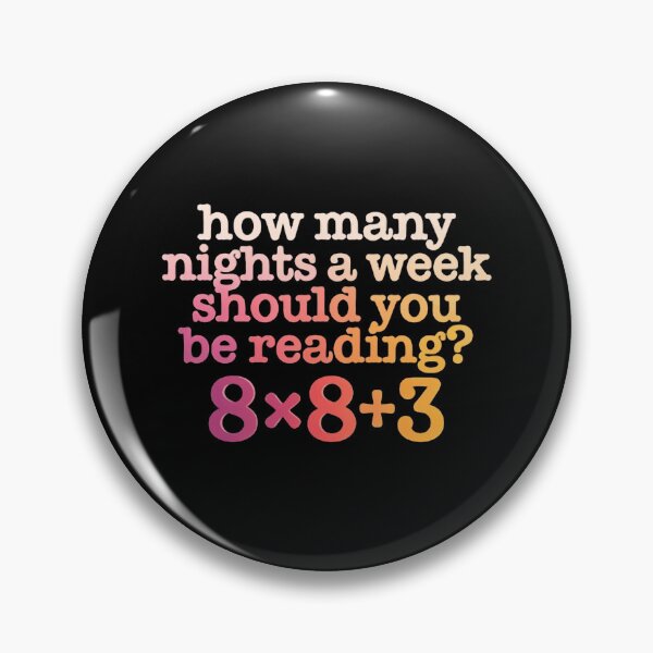 Item preview, How Many Nights A Week Should You Be Reading Learning Meme designed and sold by HumansStuck12.